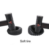 1.0 Pin Tires 72*27mm Super Soft Sticky Crawler Tire for TRX4M 1/18 1/24 RC Crawler Car Axial SCX24 FMS FCX24 AX24 Upgrade Wheel