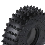 1.0 Pin Tires 72*27mm Super Soft Sticky Crawler Tire for TRX4M 1/18 1/24 RC Crawler Car Axial SCX24 FMS FCX24 AX24 Upgrade Wheel