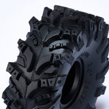 1.0 Mud Tires 74*27mm Super Large Soft Sticky Tires for TRX4M 1/18 1/24 RC Crawler Axial SCX24 FMS FCX24 RC Car Upgrade