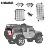 DJ 1/18 KIT Accessories Window Net Anti-scratch Strip Chassis Armor Hood for TRX-4M Defender Modified Car TRX4M Upgrade Parts