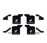 1/10 Mudflaps Rubber Mudguard Fender for TRAXXAS TRX4 TRX-4 Bronco 2021 Metal Bracket RC Crawler Car Parts Accessories DJ-0941