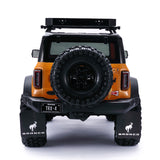 1/10 Mudflaps Rubber Mudguard Fender for TRAXXAS TRX4 TRX-4 Bronco 2021 Metal Bracket RC Crawler Car Parts Accessories DJ-0941