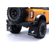 1/10 Mudflaps Rubber Mudguard Fender for TRAXXAS TRX4 TRX-4 Bronco 2021 Metal Bracket RC Crawler Car Parts Accessories DJ-0941