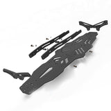 DC RC DCB-0026 Carbon Fibre Baseplate For Drift Car MST-RMX 2.0 S/MST-RMX 2.0S (1kit)