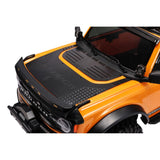 DJ 1/10 Metal Engine Cover Sheet TRAXXAS TRX4 Bronco Hood Protection Double-layer Color Metal Sticker RC Car Upgrade Accessories