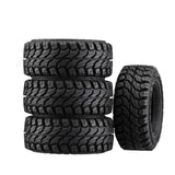 DJ 1.33 Inch Rubber Butyl Mud Rain Forest Crawler Tire with Sponge Liner for 1/18 1/24 Scx24 Fcx24 RC Car Wheel Upgrade Parts DJ-1126
