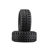 DJ 1.33 Inch Rubber Butyl Mud Rain Forest Crawler Tire with Sponge Liner for 1/18 1/24 Scx24 Fcx24 RC Car Wheel Upgrade Parts DJ-1126