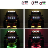 DJ AXIAL SCX10 III JEEP Wrangler Wheel Eyebrow Light Atmosphere Light Chassis Light Decorative Light
