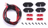 DJ AXIAL SCX10 III JEEP Wrangler Wheel Eyebrow Light Atmosphere Light Chassis Light Decorative Light