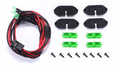 DJ AXIAL SCX10 III JEEP Wrangler Wheel Eyebrow Light Atmosphere Light Chassis Light Decorative Light