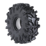 1.0 Mud Tires 74*27mm Super Large Soft Sticky Tires for TRX4M 1/18 1/24 RC Crawler Axial SCX24 FMS FCX24 RC Car Upgrade