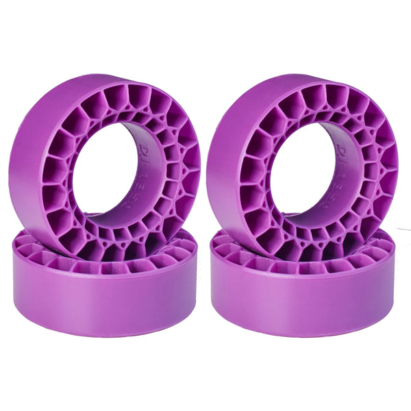 DJCRAWLER Super Soft 1.0 Inch Silicone Rubber Inserts for 64*25mm