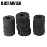 Super Soft Sticky 1.0 Wheel Tires Mud Stud Tires 68*25mm for TRX4M 1/18 1/24 RC Crawler Axial SCX24 FMS FCX24 RC Car Upgrade