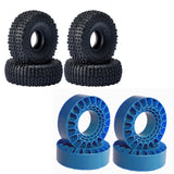 Super Soft Sticky 1.0 Wheel Tires Mud Stud Tires 68*25mm for TRX4M 1/18 1/24 RC Crawler Axial SCX24 FMS FCX24 RC Car Upgrade