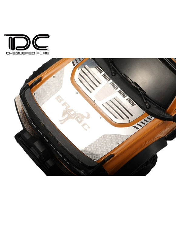 GRC cubierta de rejilla de cape para coche Rc Traxxas, Unidad Táctica de TRX 4, imprión 3D GRC cubierta de rejilla de cape para coche Rc Traxxas, Unidad Táctica de TRX 4, imprión 3D