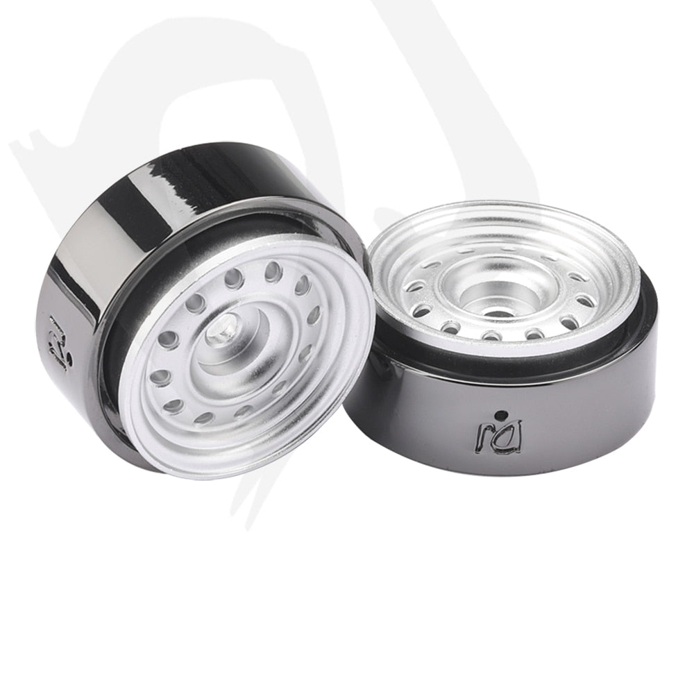 DJ 1/24 1 Inch Classic Vintage Beadlock Wheels Rim with Hex