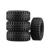 DJ 1.3 Inch Rubber Butyl Mud Rain Forest Crawler Tire with Sponge Liner for 1/18 1/24 Scx24 Fcx24 RC Car Wheel Upgrade Parts DJ-1126