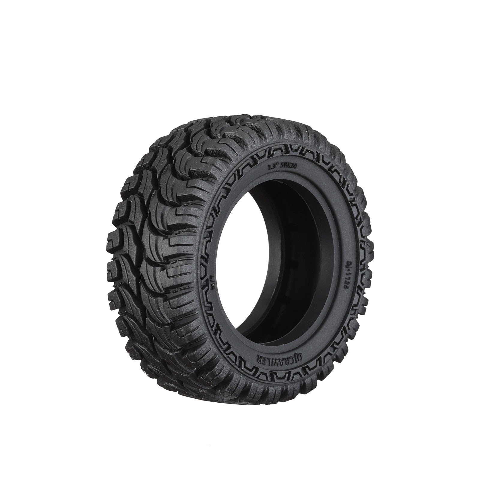 DJ 1.3 Inch Rubber Butyl Mud Rain Forest Crawler Tire with Sponge Lin –  teamdc.net